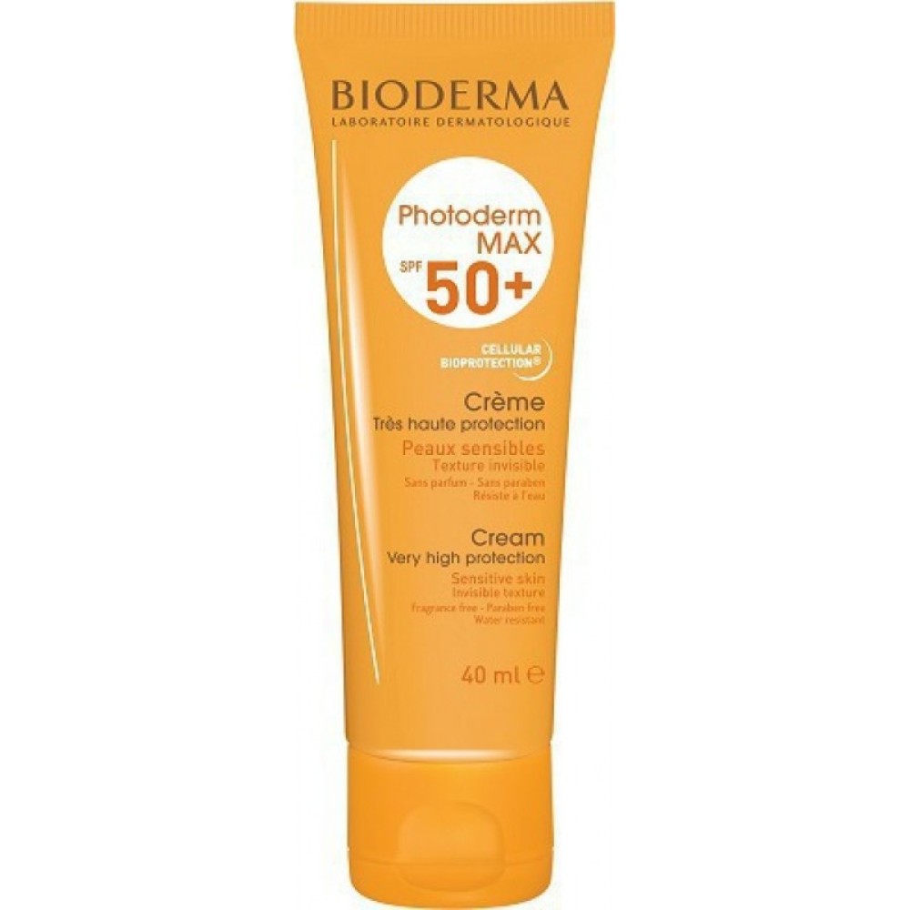 Bioderma | Photoderm Max Aquafluid SPF50+ Αντηλιακή Προστασία Προσώπου για Εξαιρετικά Λεπτόρευστη Φωτοπροστασία | 40ml