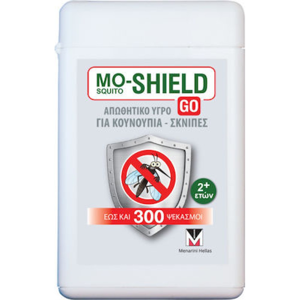 Menarini | Mo-Shield GO | Απωθητικό Υγρό για Κουνούπια-Σκνίπες|  17ml