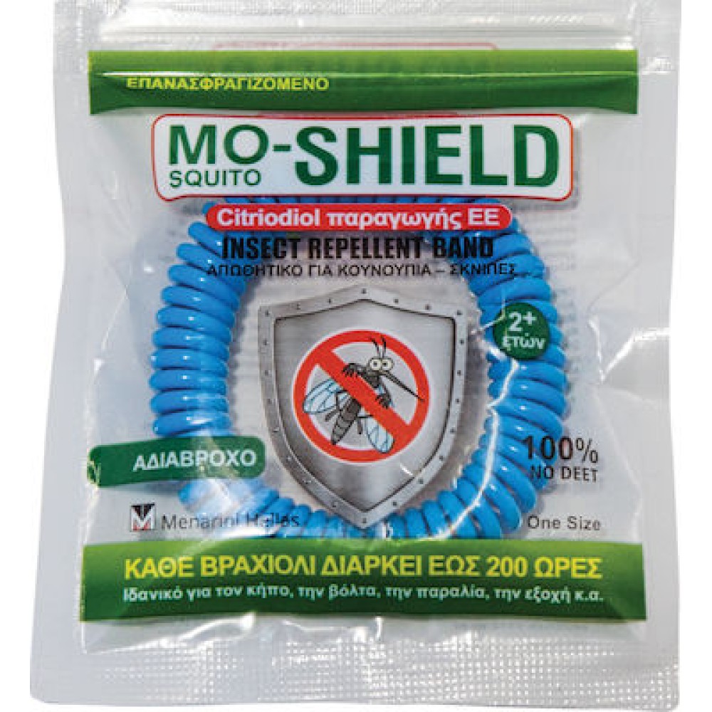 Mo-Shield | Αντικουνουπικό Βραχιόλι | Μπλε | 1τμχ