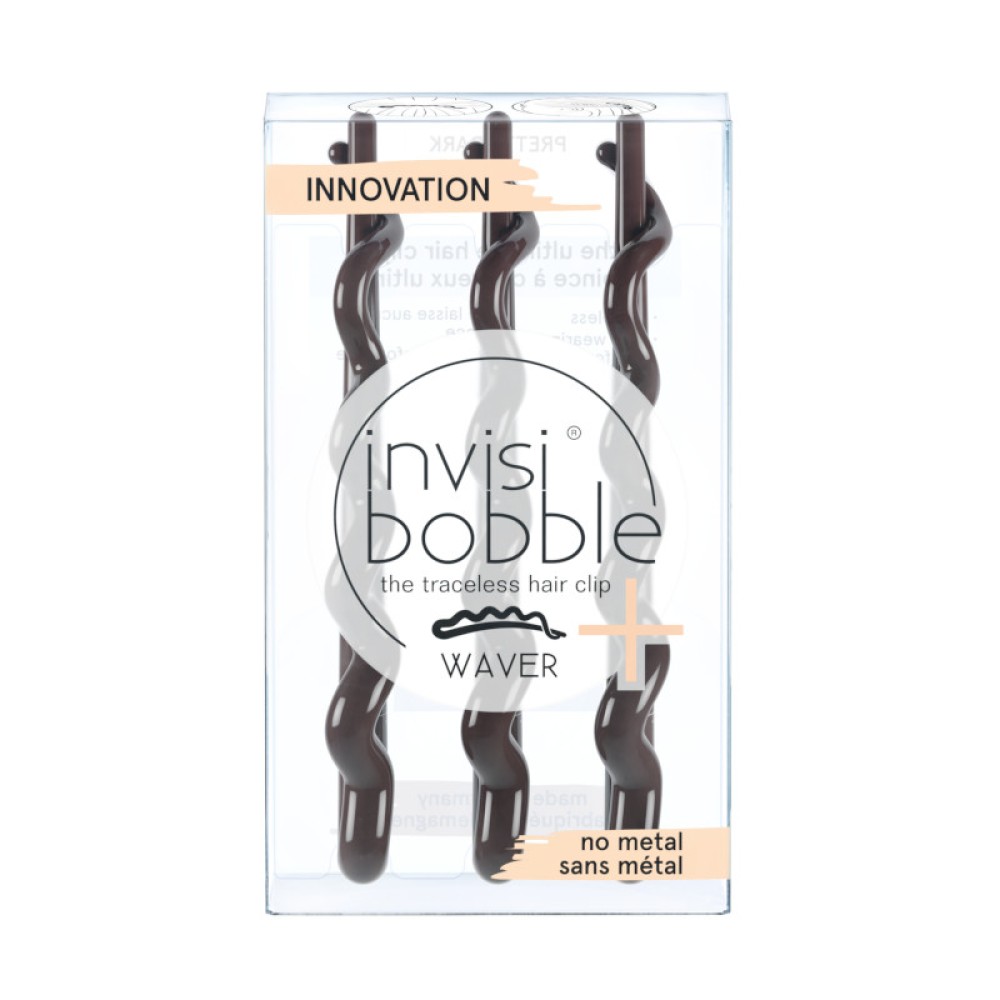 Invisibobble | Waver+ Κοκαλάκι για τα Μαλλιά | Pretty Dark | 3τμχ