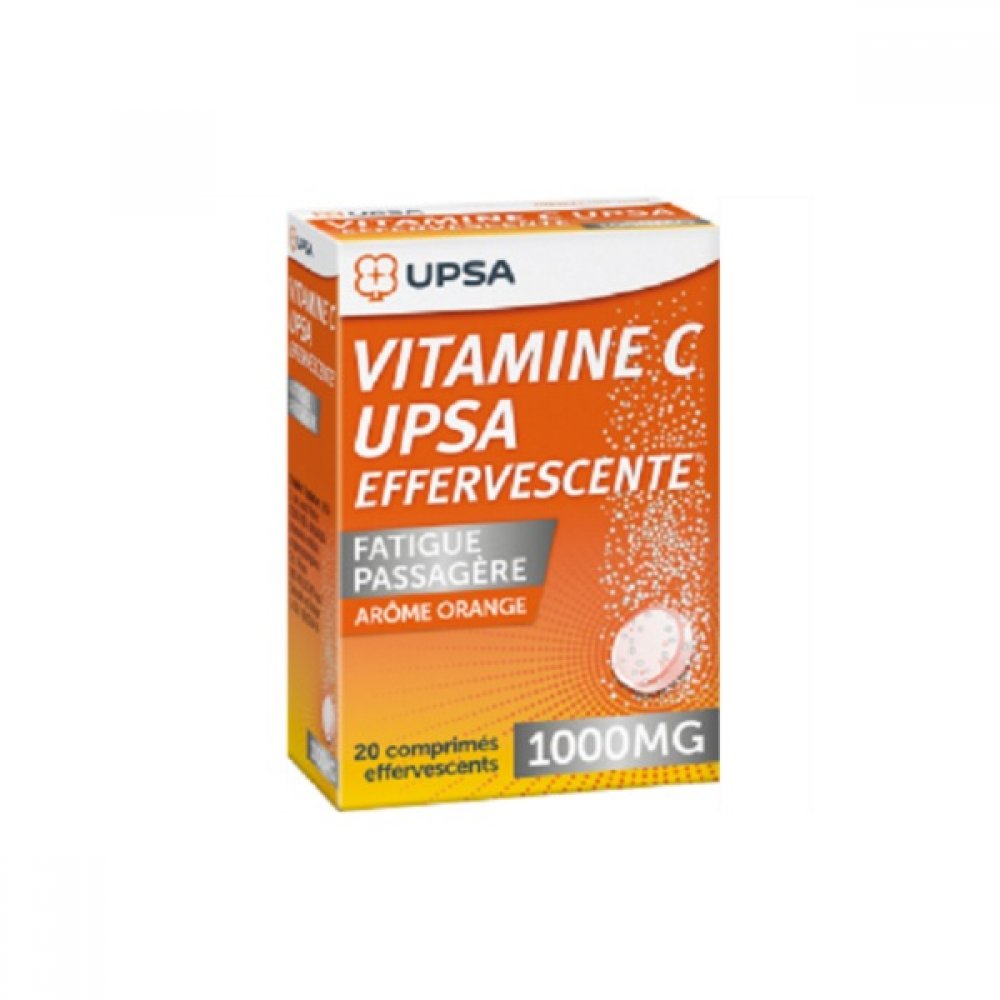 Upsa | Upsavit-C Vitamin C 1000mg | 20 Αναβ. Δισκία