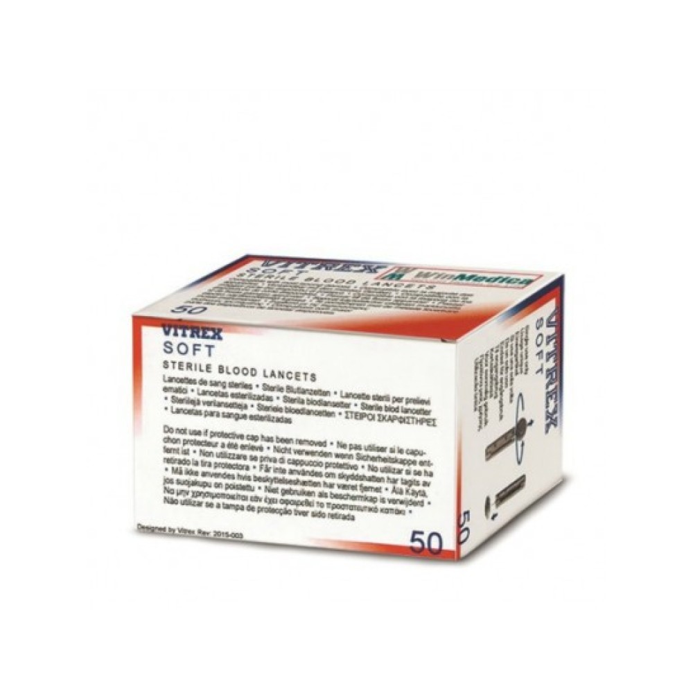 Vitrex |Soft Lancets, Βελόνες μέτρησης |50τμχ