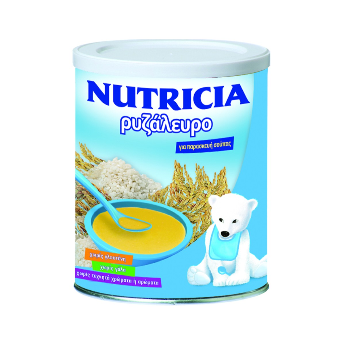 Nutricia | Ρυζάλευρο για Παρασκευή Σούπας 4 Μηνών + |250gr