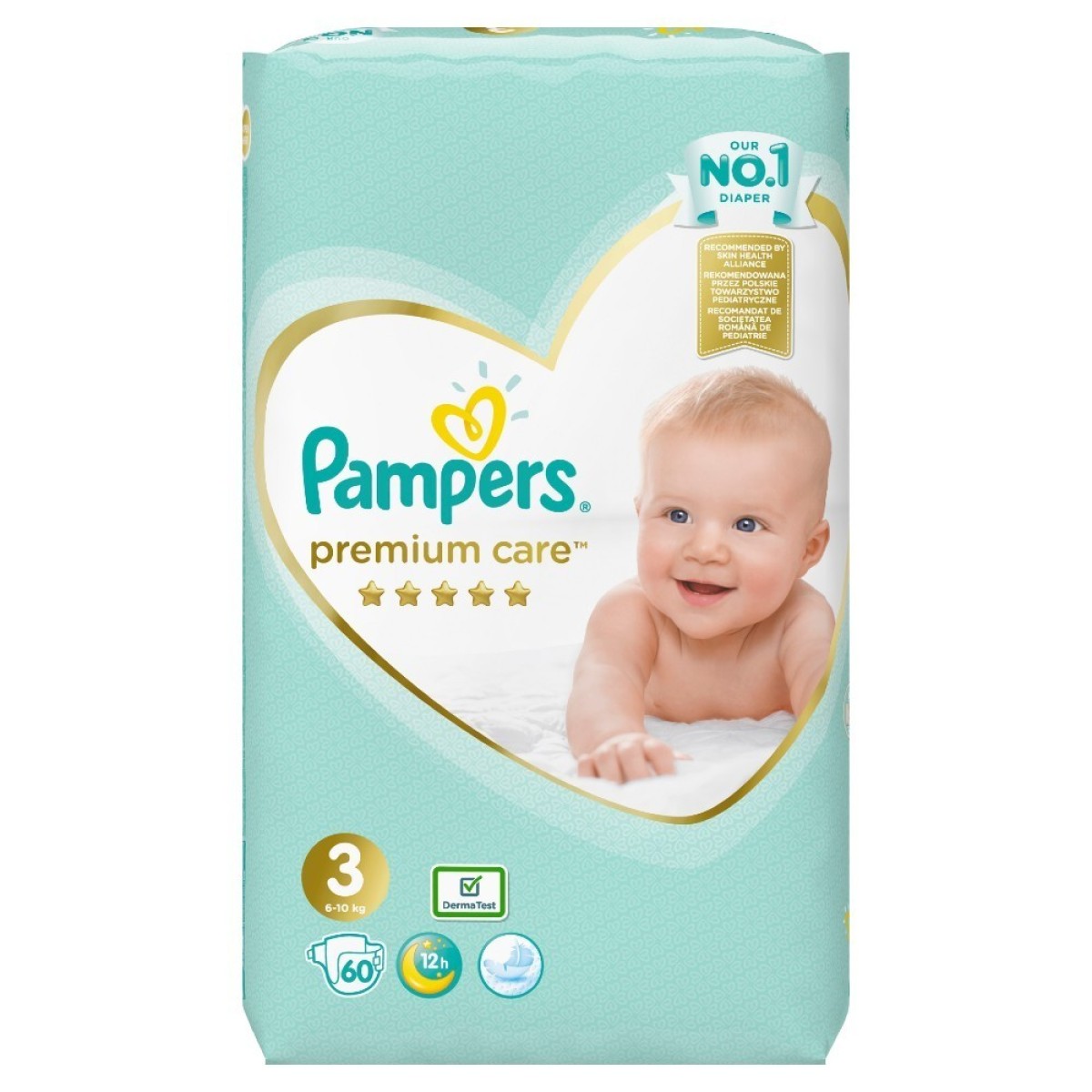 Pampers | Premium Care Πάνες | Νο.3 (6-10kg) | 60τμχ.