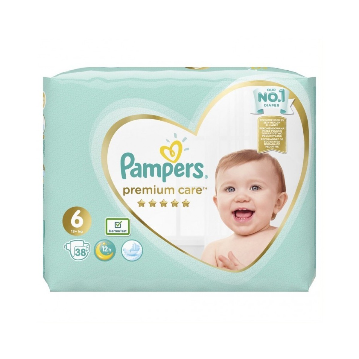 Pampers | Premium Care Πάνες | Νο.6 (13+kg) | 38τμχ.