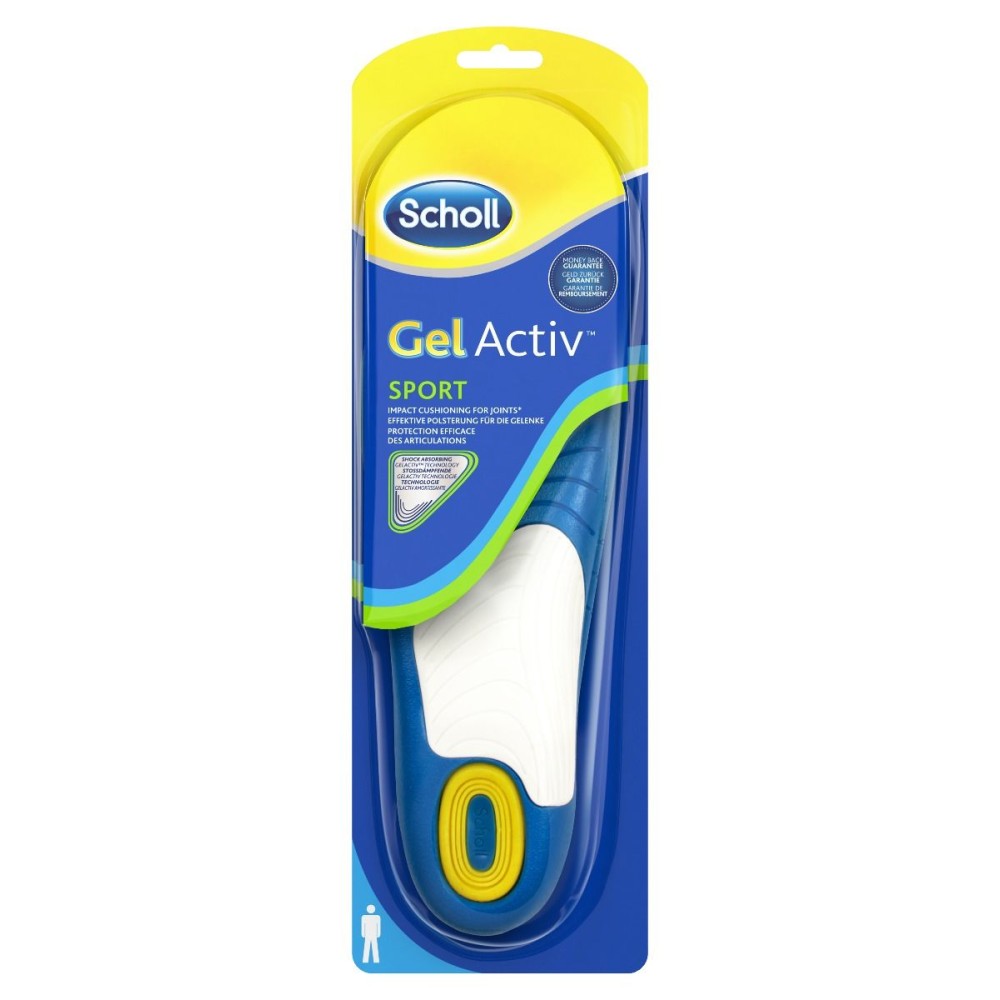 Scholl | Gel Active Sport Ανδρικοί Πάτοι | 2 τμχ