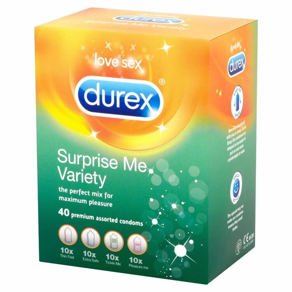 Durex | Surprise Me Variety Box | 40τμχ