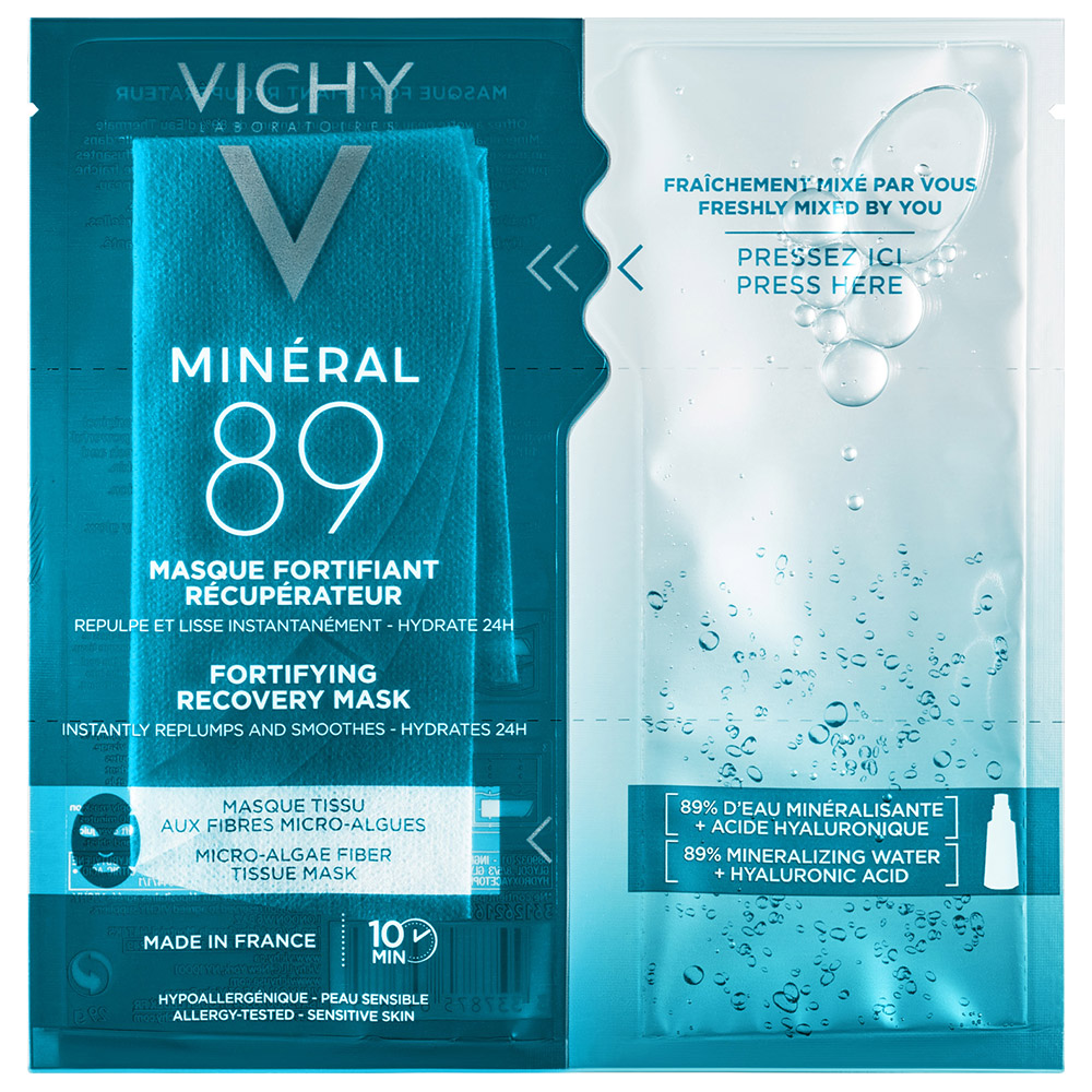 Vichy | Mineral 89 Υφασμάτινη Μάσκα Ενυδάτωσης Επιδερμίδας | 1τμχ.