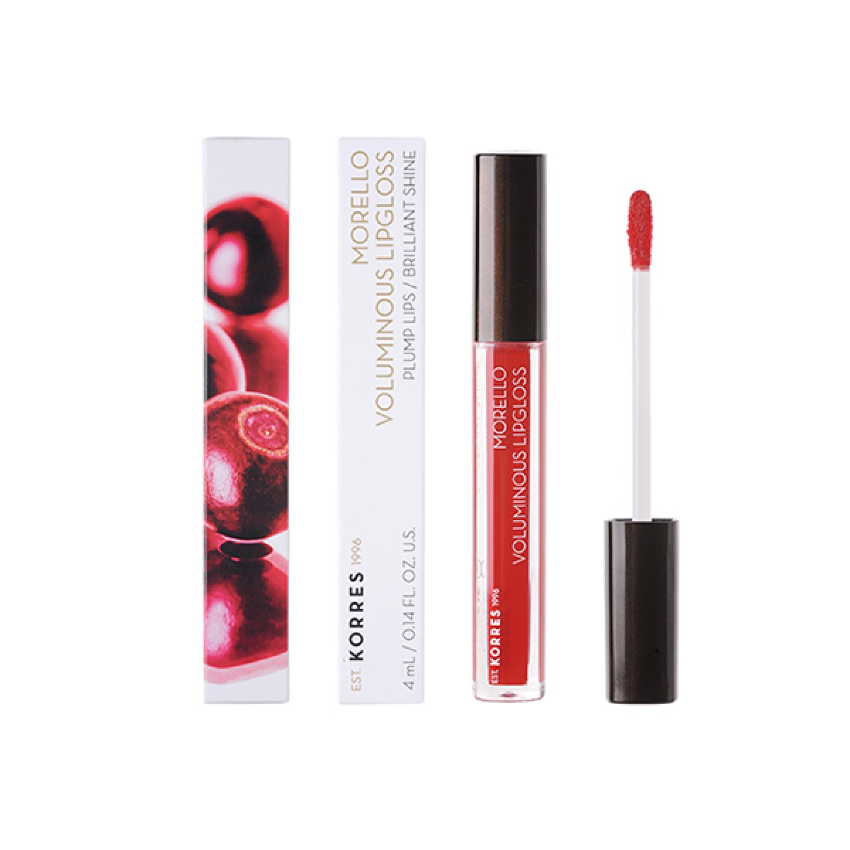 Korres | Morello Voluminous Lipgloss 54 Real Red | 4ml