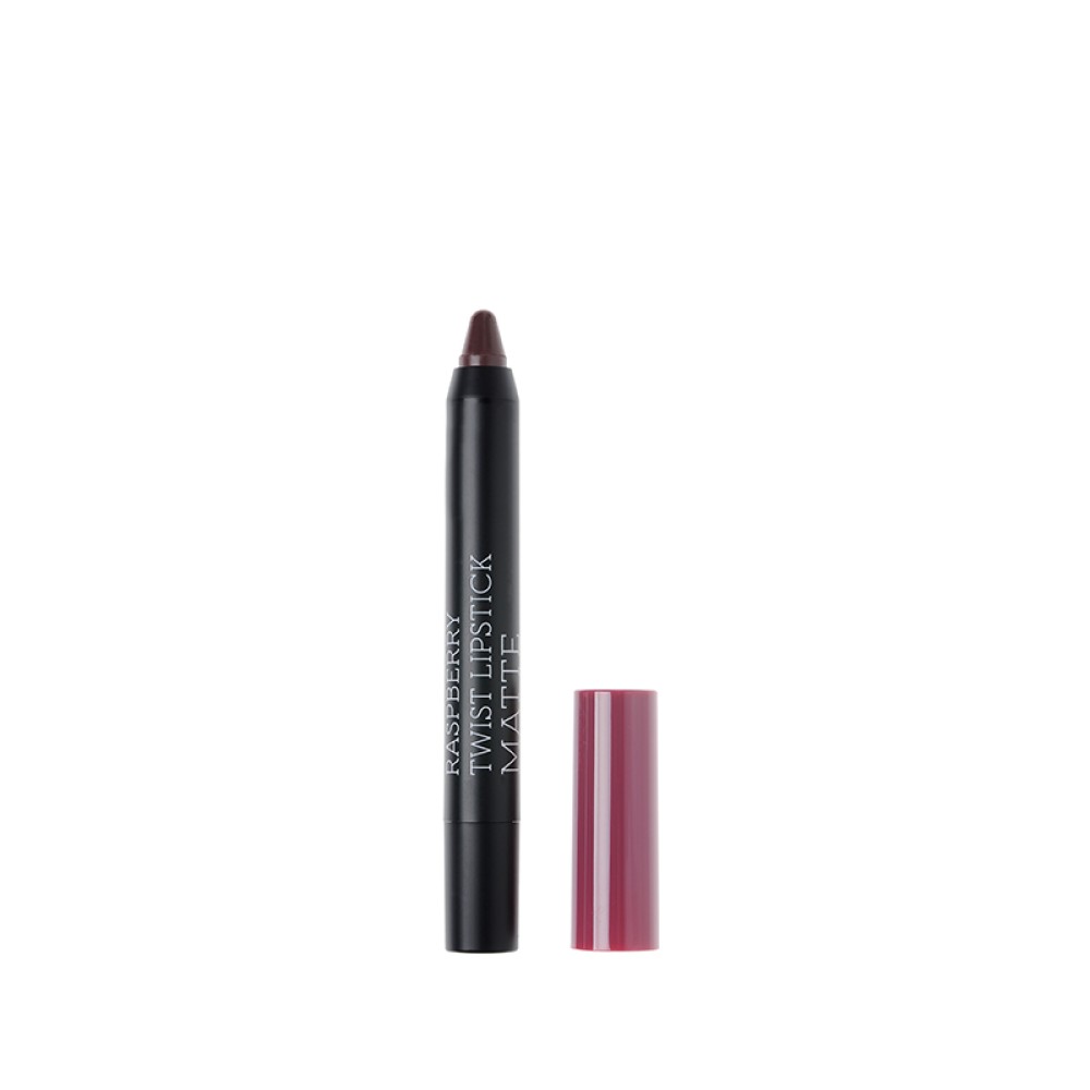 Korres  | Raspberry Matte Twist Lipstick Daring Plum | 1.5g