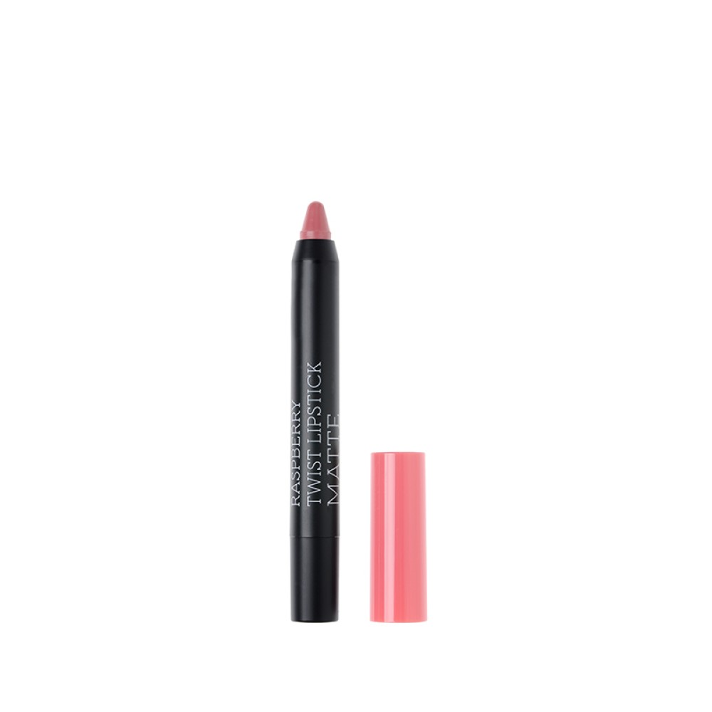 Korres |Raspberry Matte Twist Lipstick Dusty Pink |1.5g