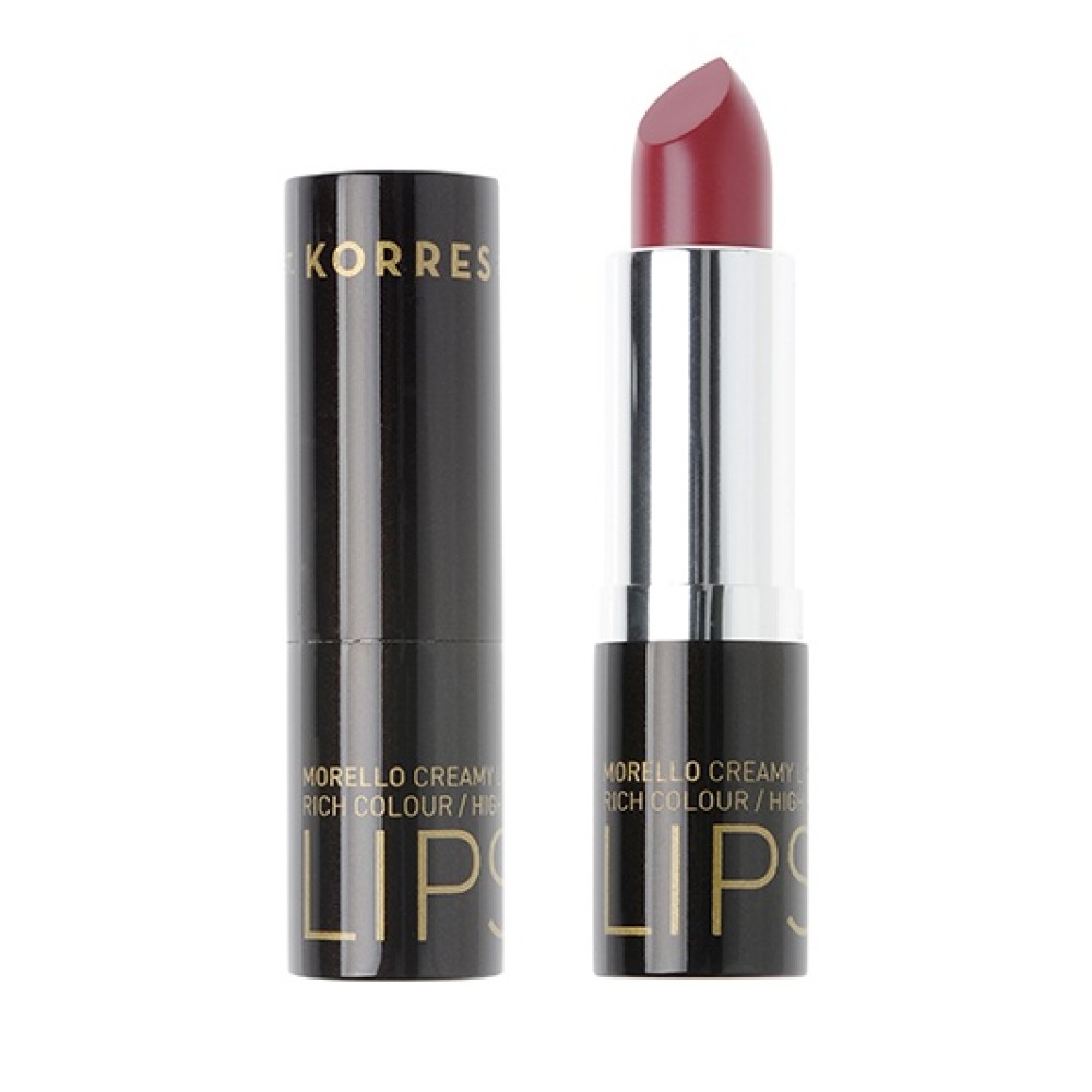 Korres | Morello Creamy Lipstick No 56 Ζουμερό Κερασί |3.5g