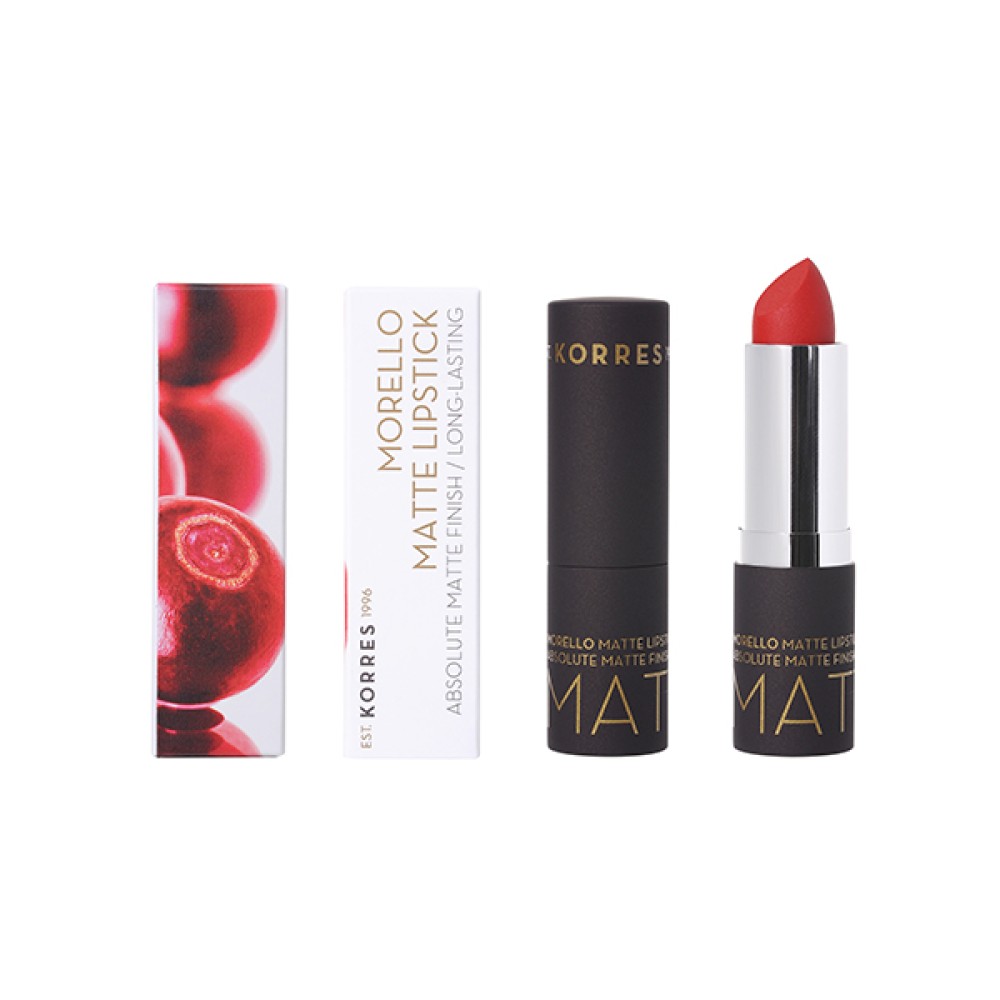 Korres | Morello Creamy Lipstick 54 Classic Red | 3.5g