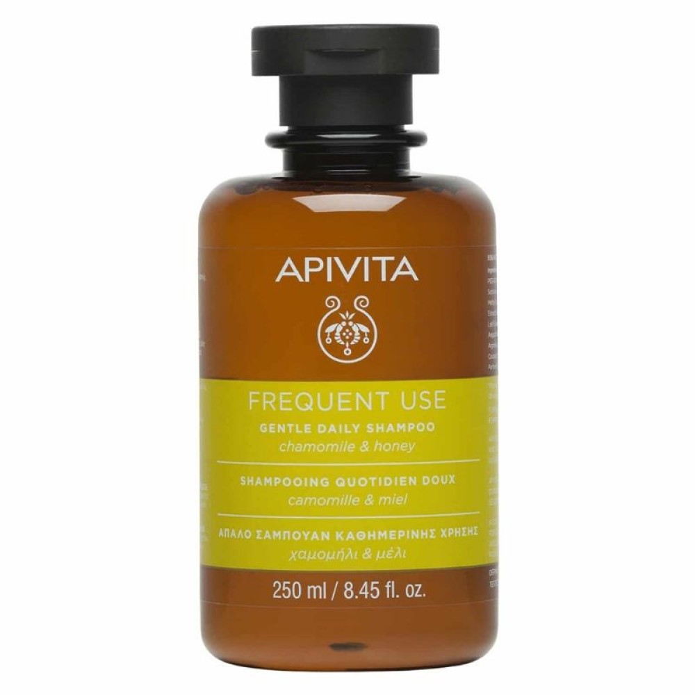 Apivita | Frequent Use Σαμπουάν Καθημερινής Χρήσης με Χαμομήλι & Μέλι | 250ml