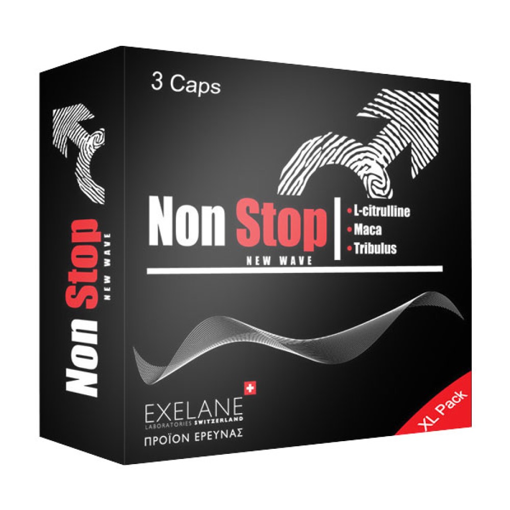 Exelane | Non Stop για την Σεξουαλική Τόνωση των Ανδρών XL Pack | 3caps