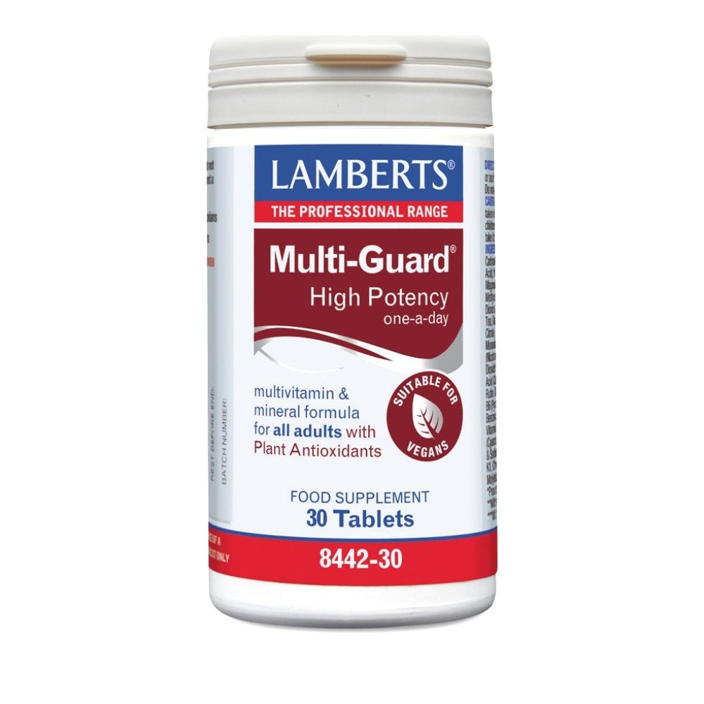 Lamberts | Multi-Guard High Potency Πολυβιταμινούχο Συμπλήρωμα Διατροφής | 30tabs