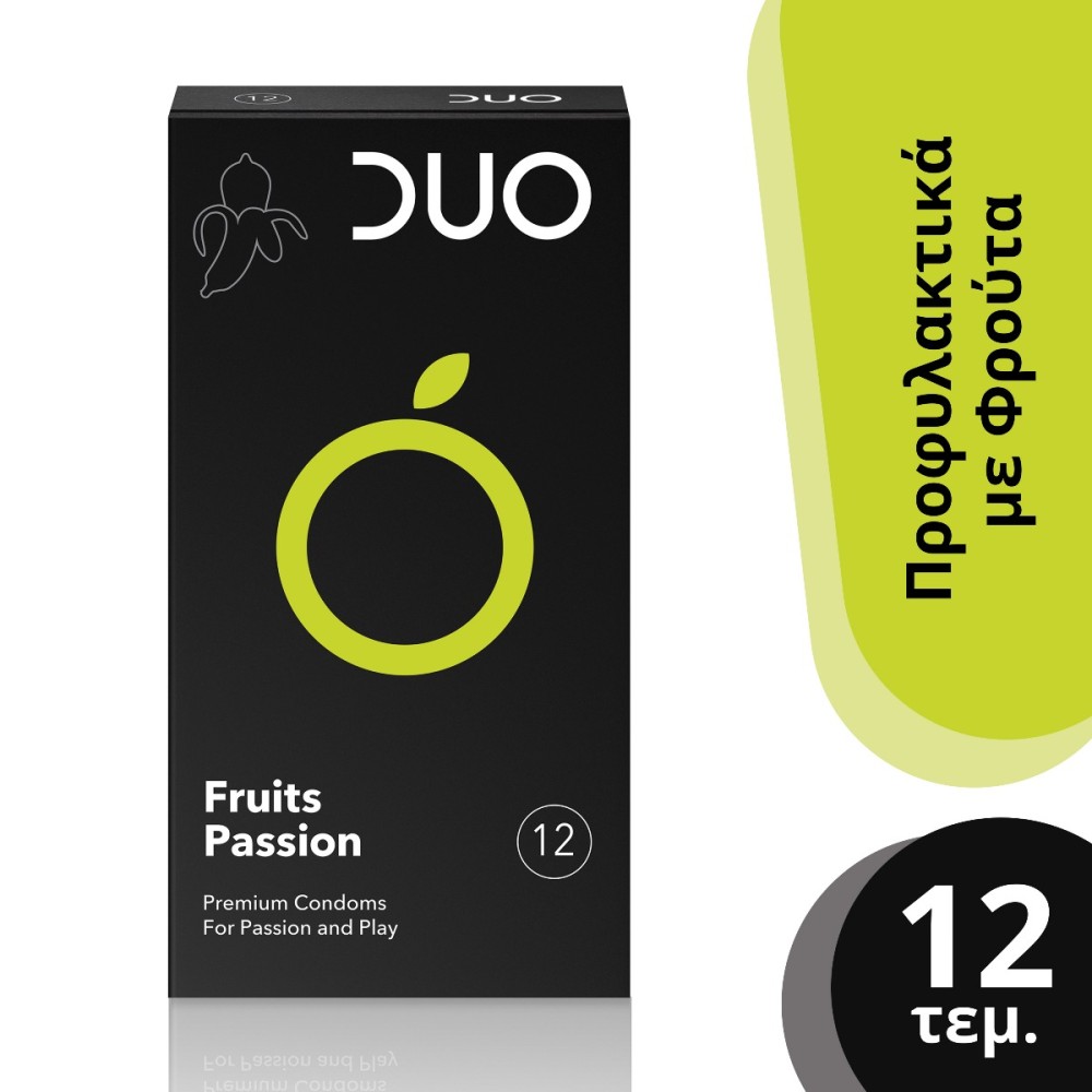 DUO | Fruits Passion Προφυλακτικά | 12τμχ
