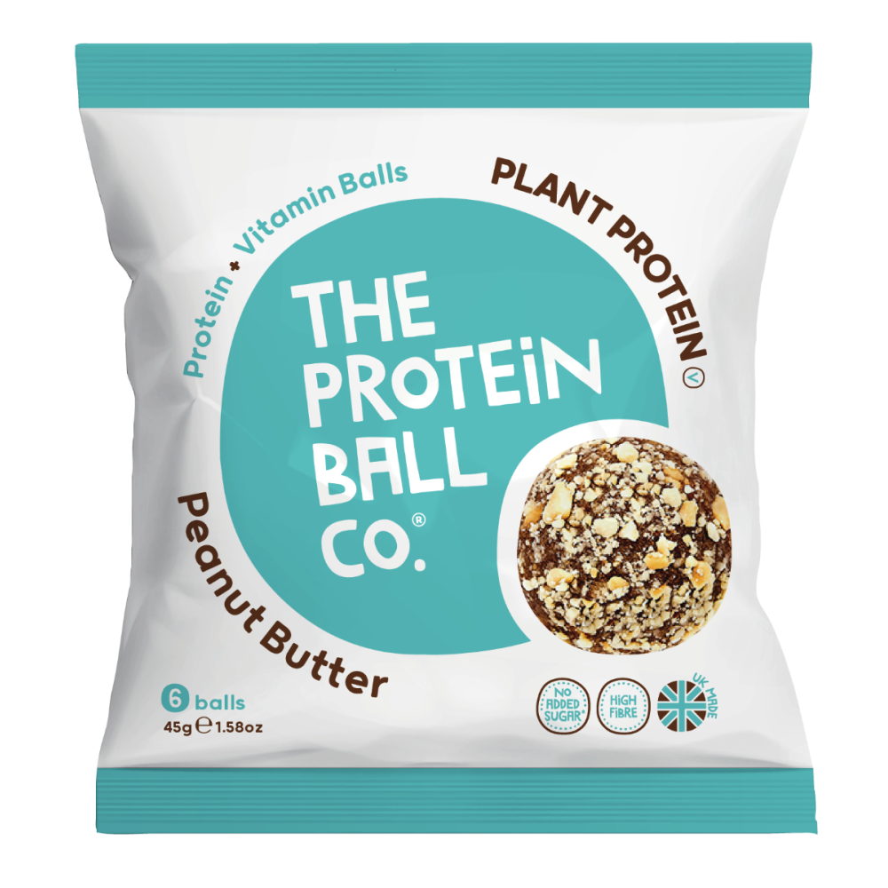 The Protein Ball Co. |  Μπαλίτσες Πρωτεΐνης Vegan Φιστικοβούτυρο | 6balls