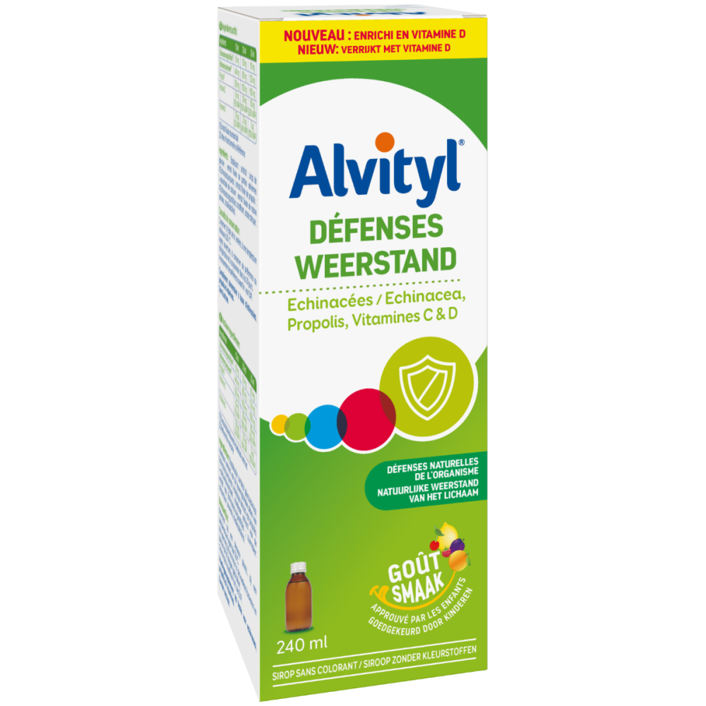 Alvityl | Defenses για Ενίσχυση της Φυσικής Άμυνας του Οργανισμού | 240ml