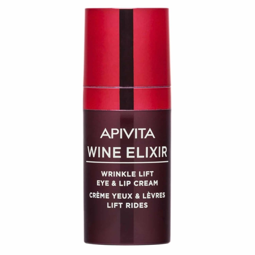 Apivita | Wine Elixir Αντιρυτιδική Κρέμα Lifting Για Τα Μάτια & Τα Χείλη | 15ml