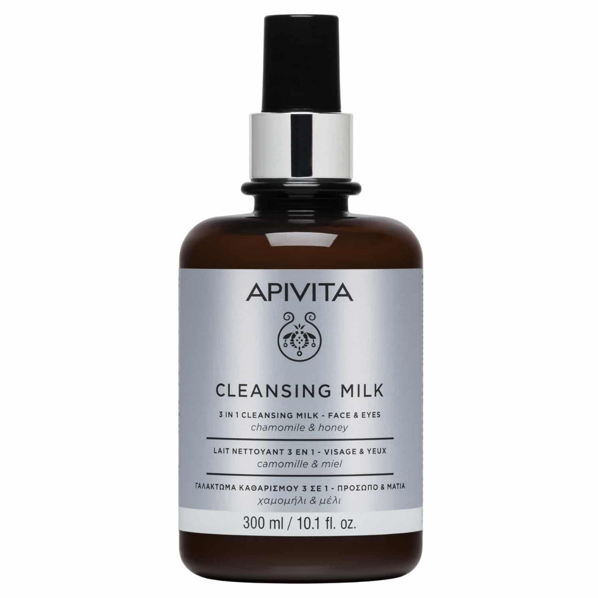 Apivita | Promo Limited Edition Cleansing Milk Γαλάκτωμα 3 σε 1 για Πρόσωπο & Μάτια | 300ml