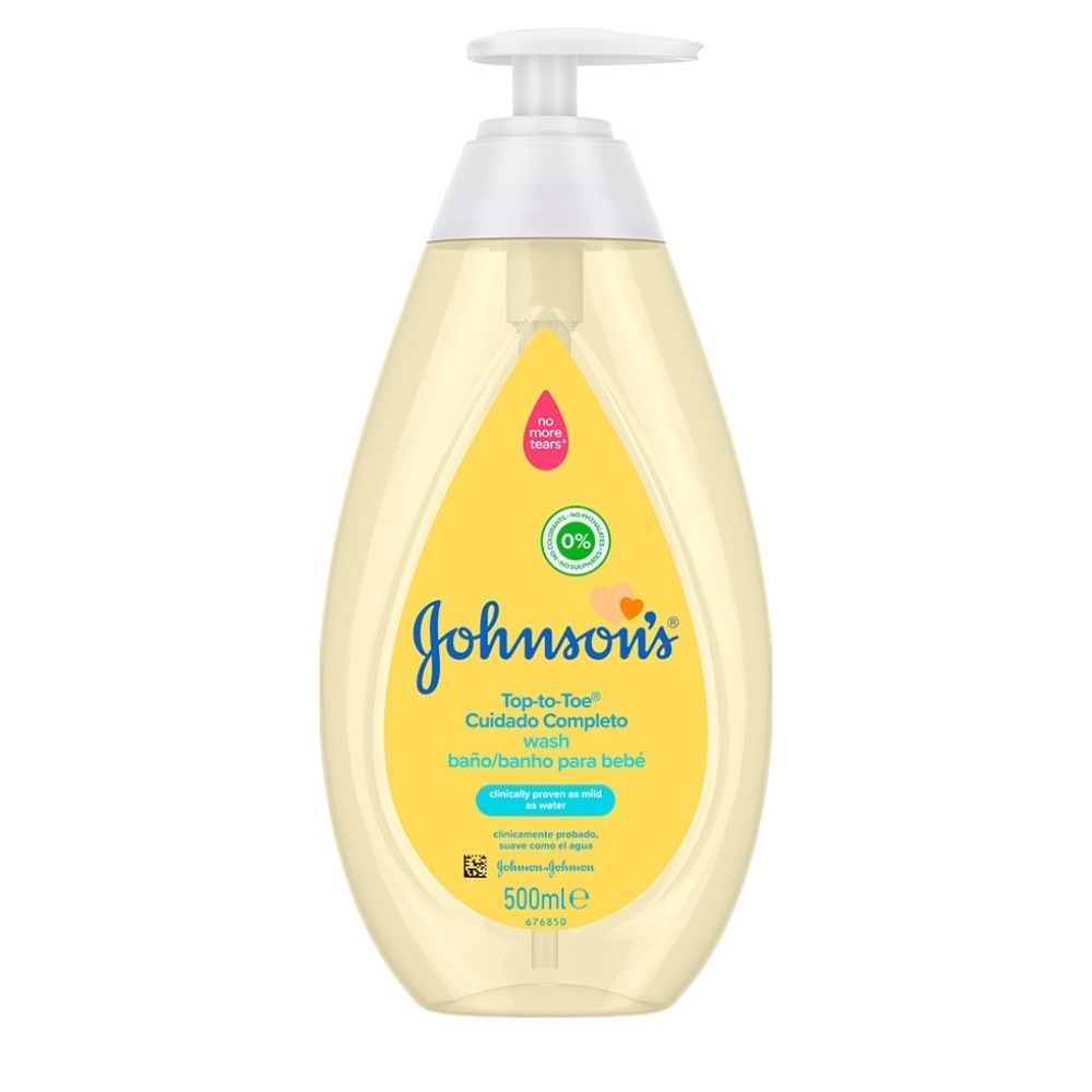 Johnson’s | Baby Top-to-Toe Αφρόλουτρο & Σαμπουάν | 500ml