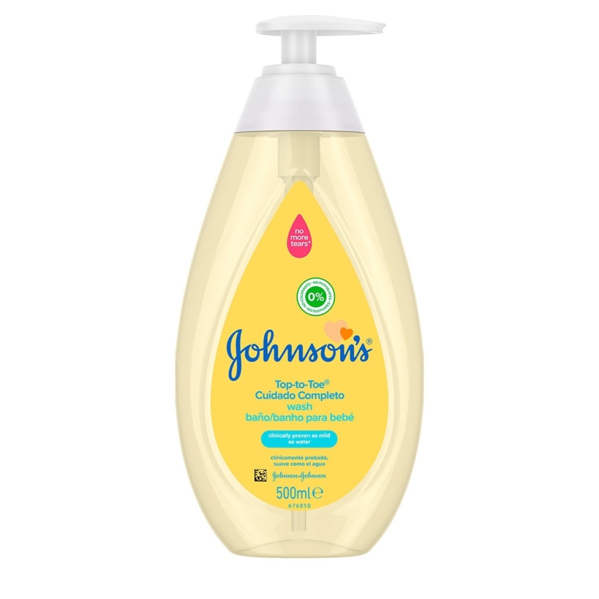 Johnson’s | Baby Top-to-Toe Αφρόλουτρο & Σαμπουάν | 500ml