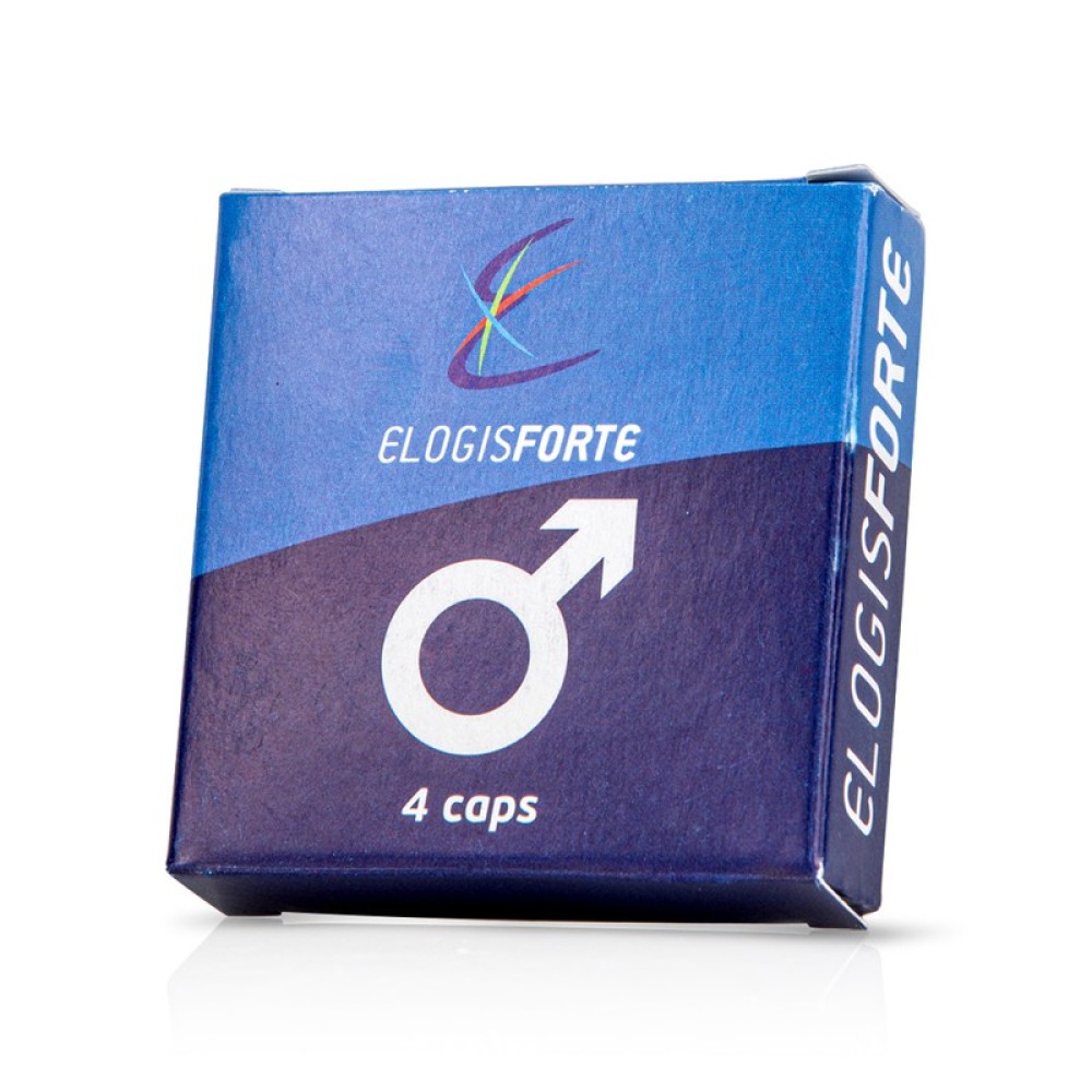 Elogis | Forte Blue Συμπλήρωμα Διατροφής για τη Βελτίωση της Στύσης | 4caps