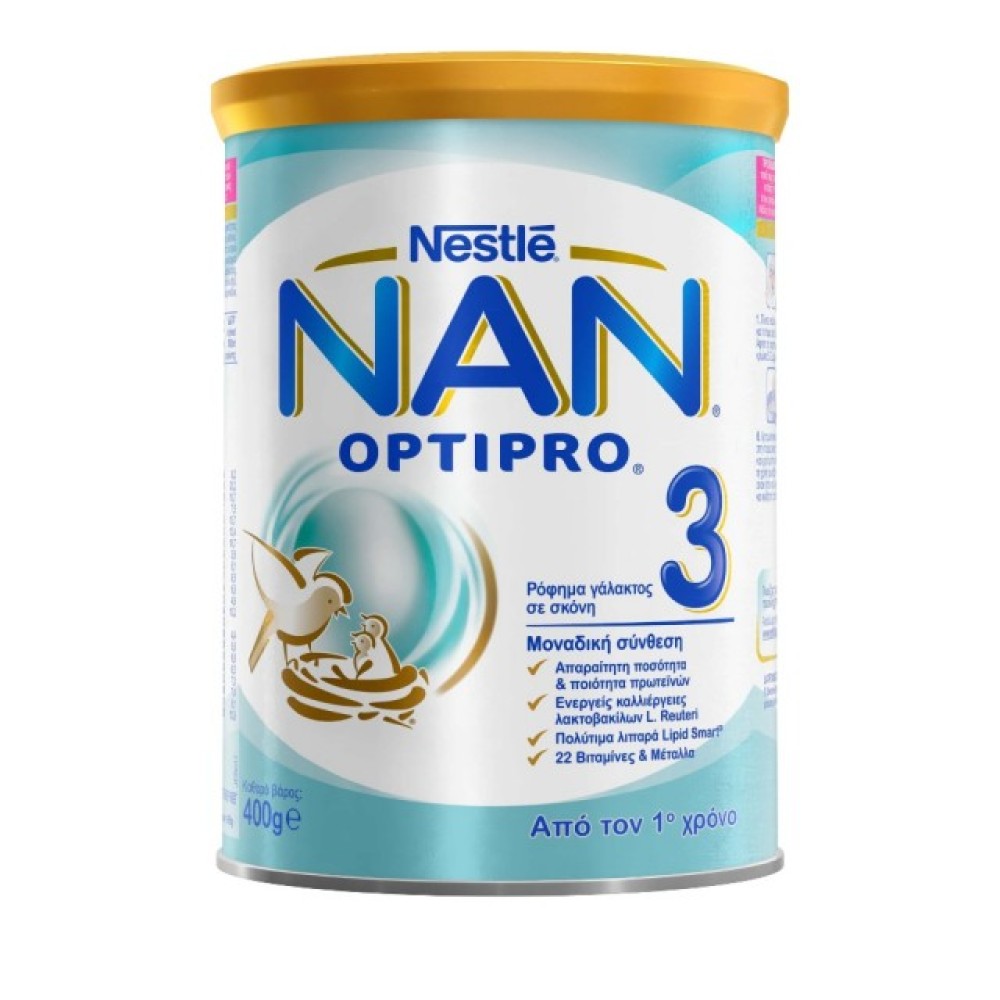 Nestle | NAN Optipro 3 Ρόφημα Γάλακτος | 400g