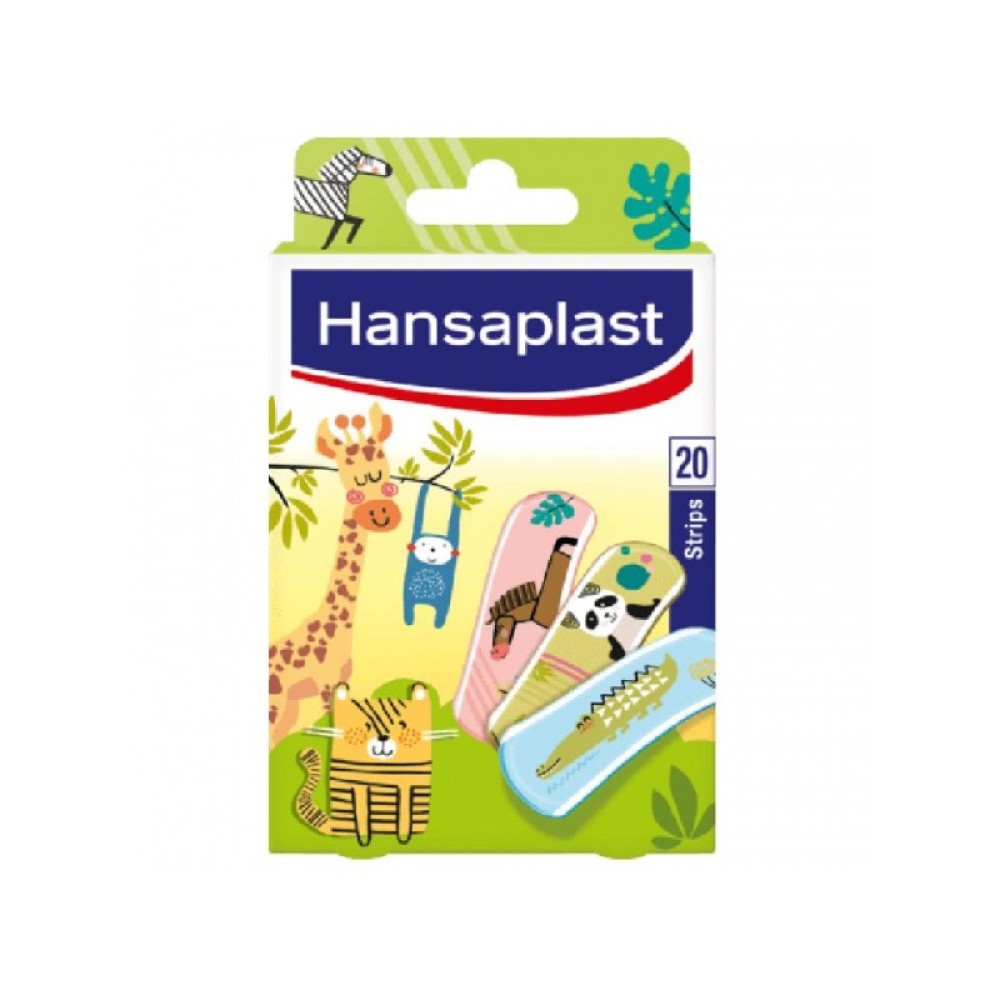 Hansaplast | Παιδικά Επιθέματα με Ζώα | 20τμχ