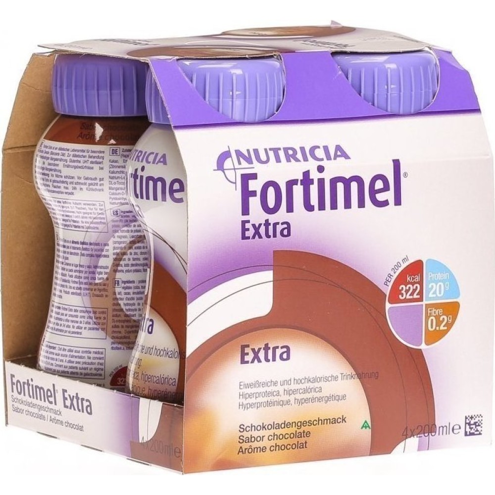 Nutricia | Fortimel Extra Σοκολάτα | 4x200ml
