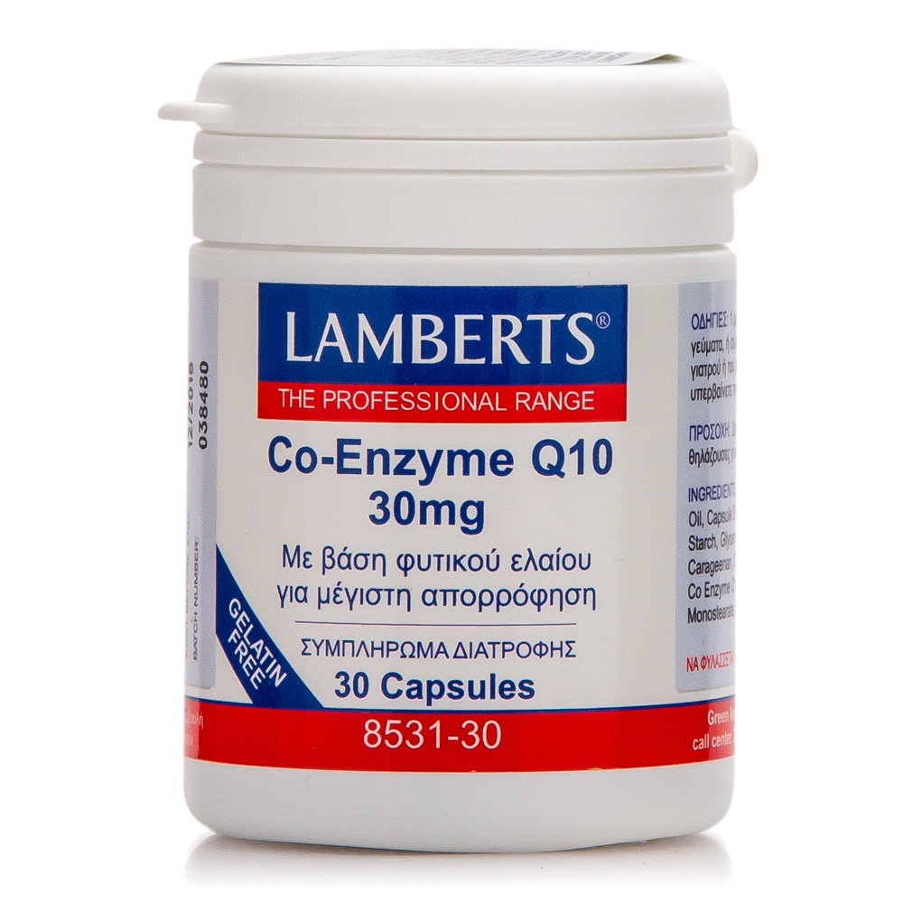 Lamberts | Co-Enzyme Q10 30mg | 30tabs