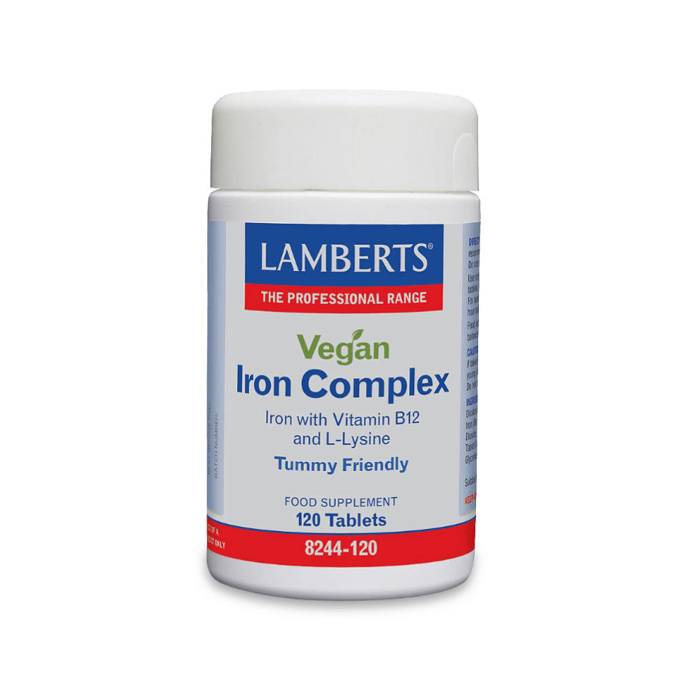 Lamberts | Vegan Iron Complex | 120tabs