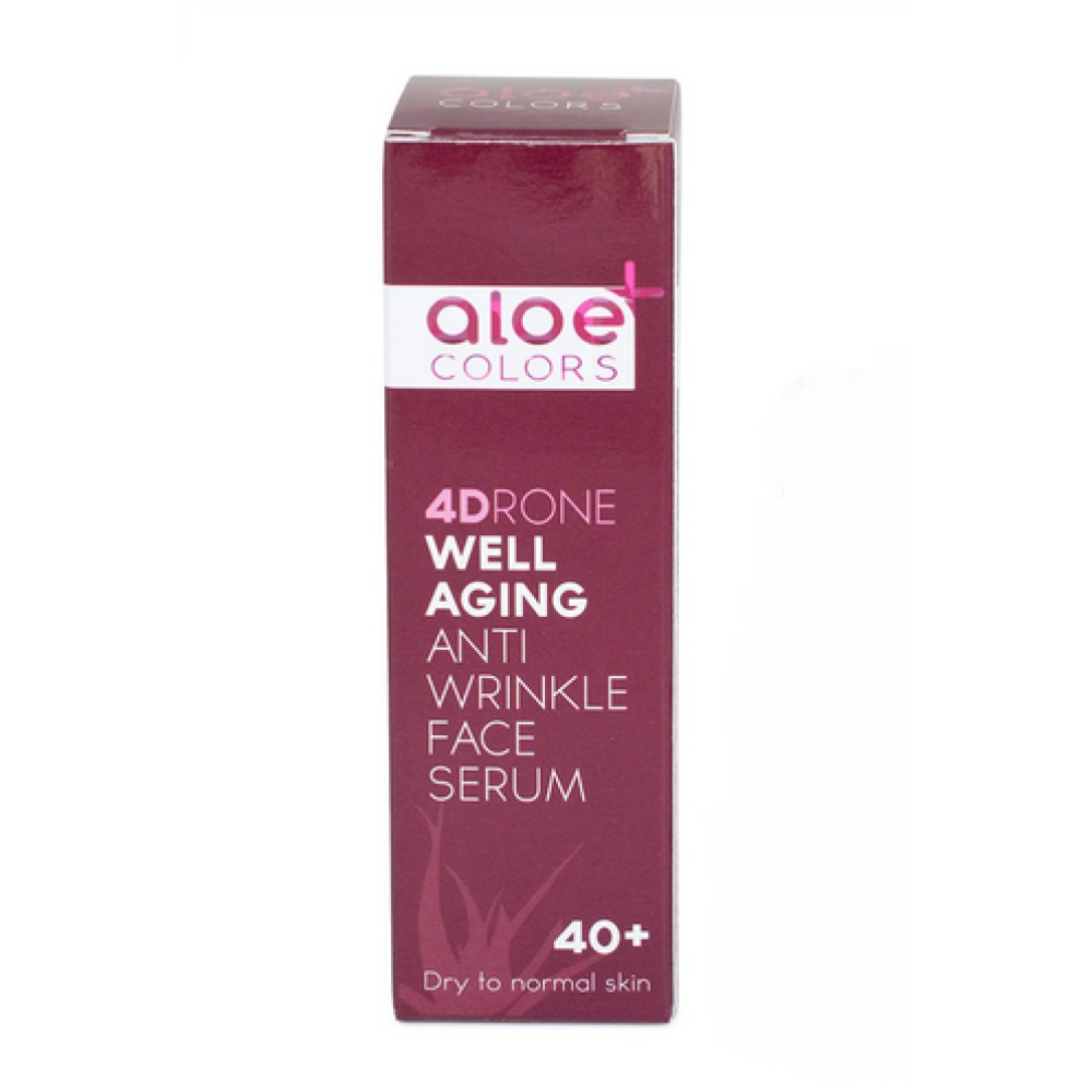 Aloe+ Colors | Well Aging Anti-Wrinkle Face Serum 40+ Ξηρές-Κανονικές Επιδερμίδες | 30ml