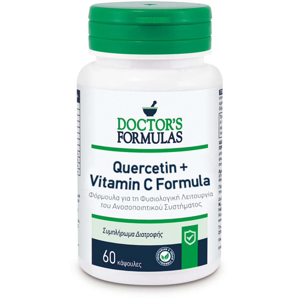 Doctor’s Formulas | Συμπλήρωμα Διατροφής Quercetin+Vitamin C Formula | 60tabs