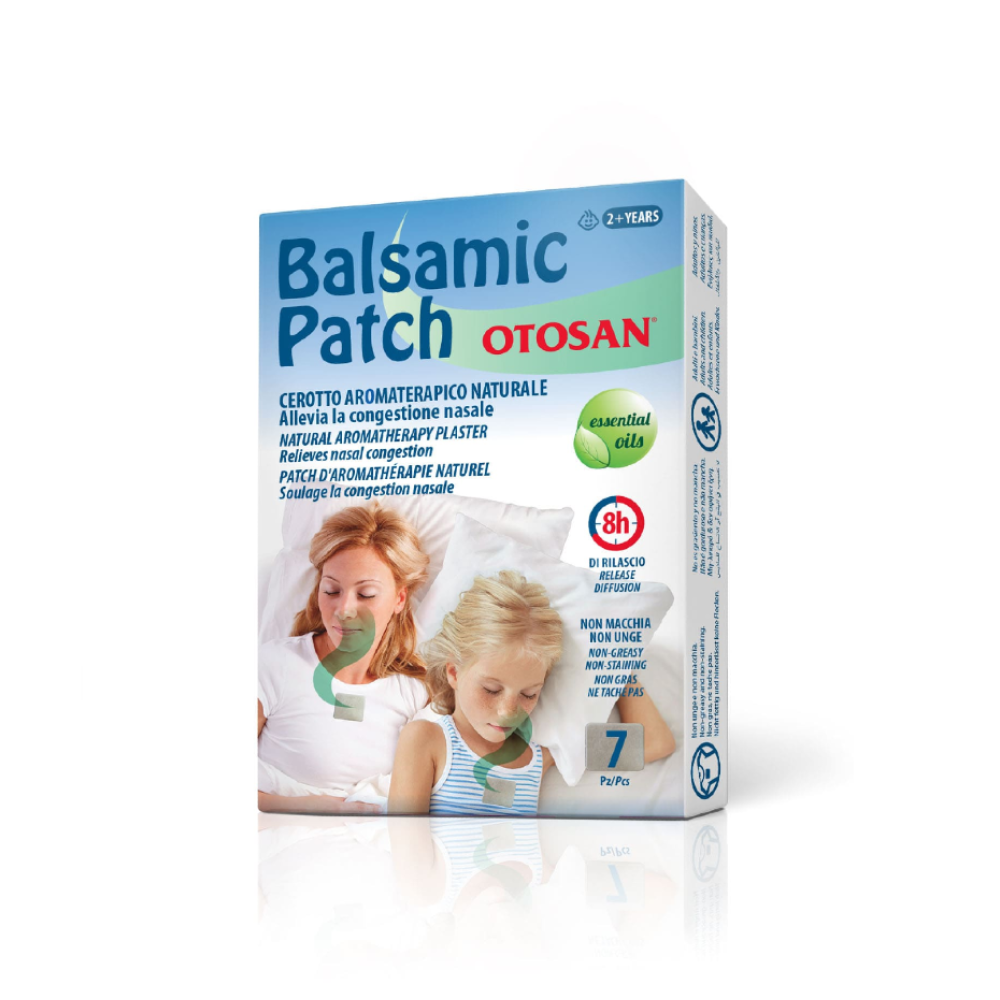 Otosan | Balsamic Patch Φυσικό Επίθεμα για τη Ρινική Συμφόρηση | 7τμχ
