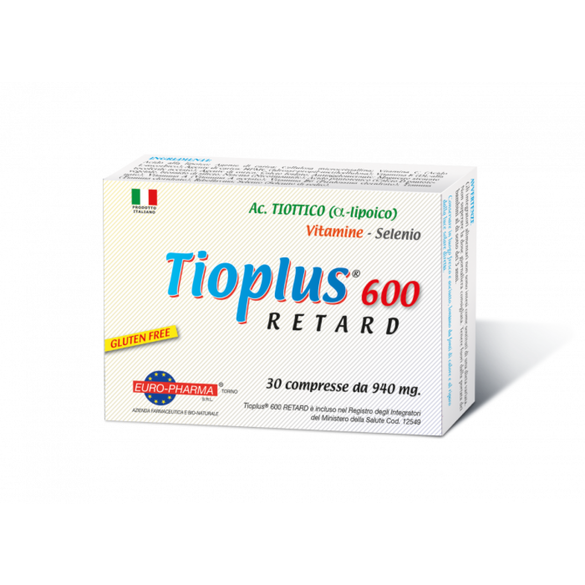 Bionat | Tioplus 600retard για Νευροπαθητικούς Πόνους | 30tabs