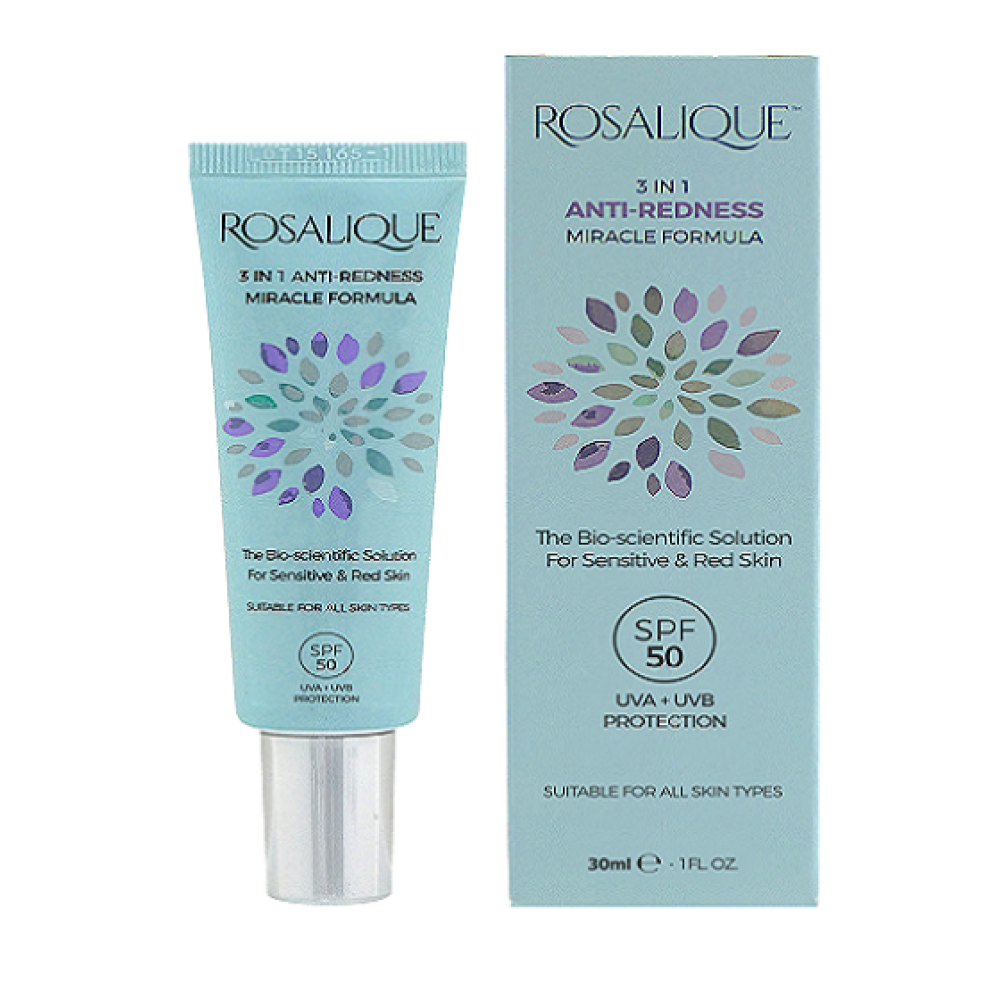 Rosalique | 3in1 Anti-Redness Miracle Formula SPF50 | 30ml
