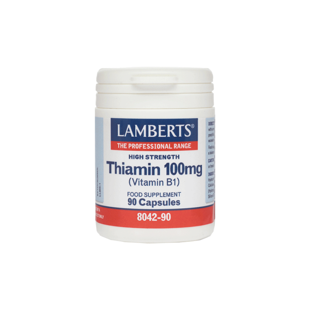 Lamberts | Thiamin 100mg (Vitamin B1) | 90caps
