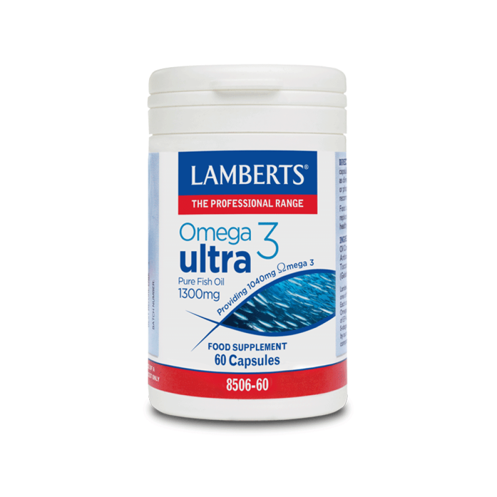 Lamberts | Omega 3 Ultra Pure Fish Oil 1300mg | 60caps