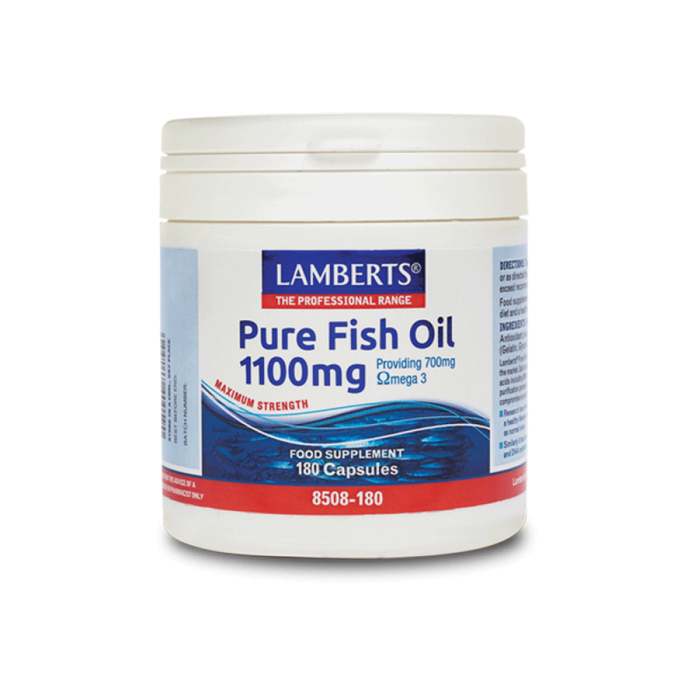 Lamberts | Pure Fish Oil 1100mg | 180caps