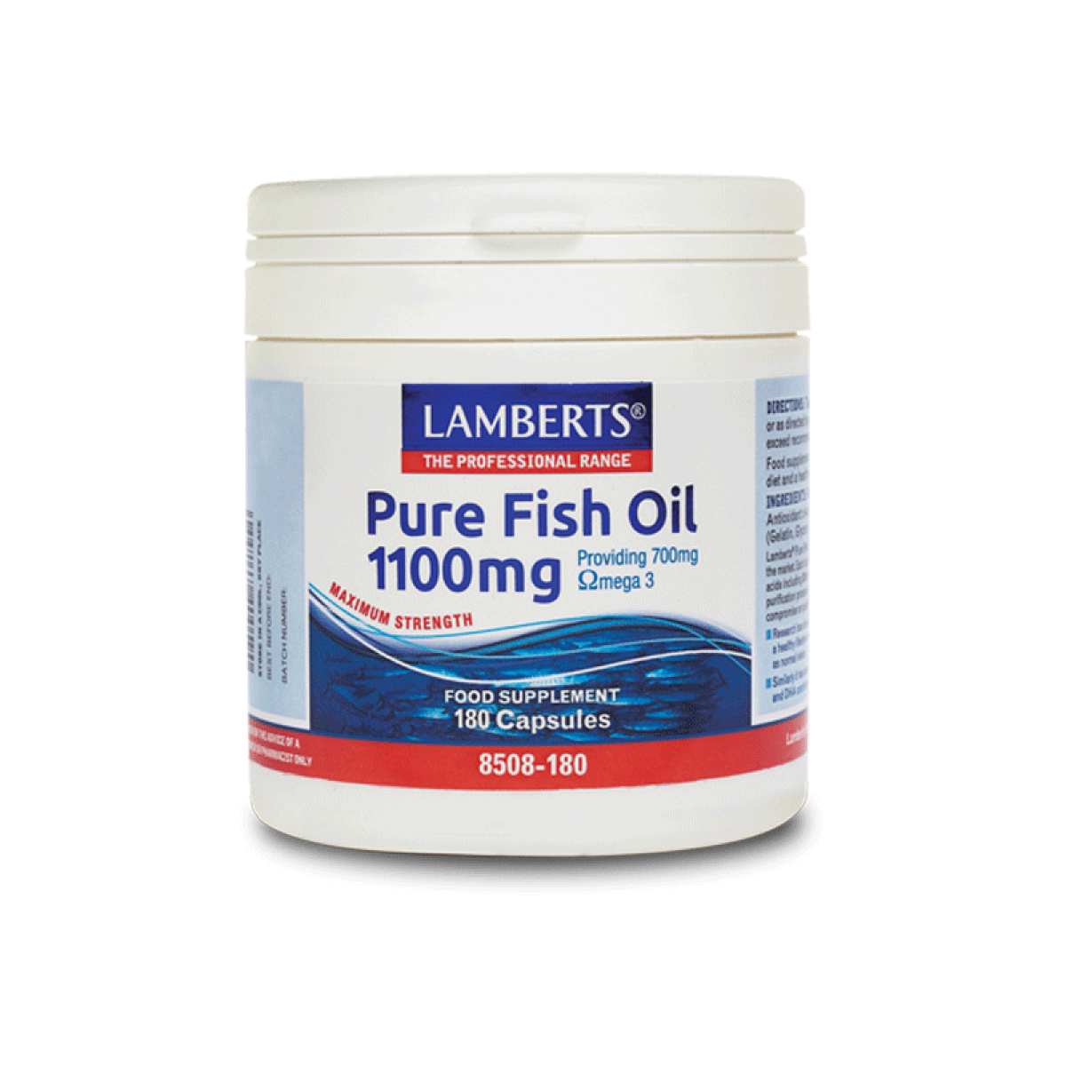 Lamberts | Pure Fish Oil 1100mg | 180caps