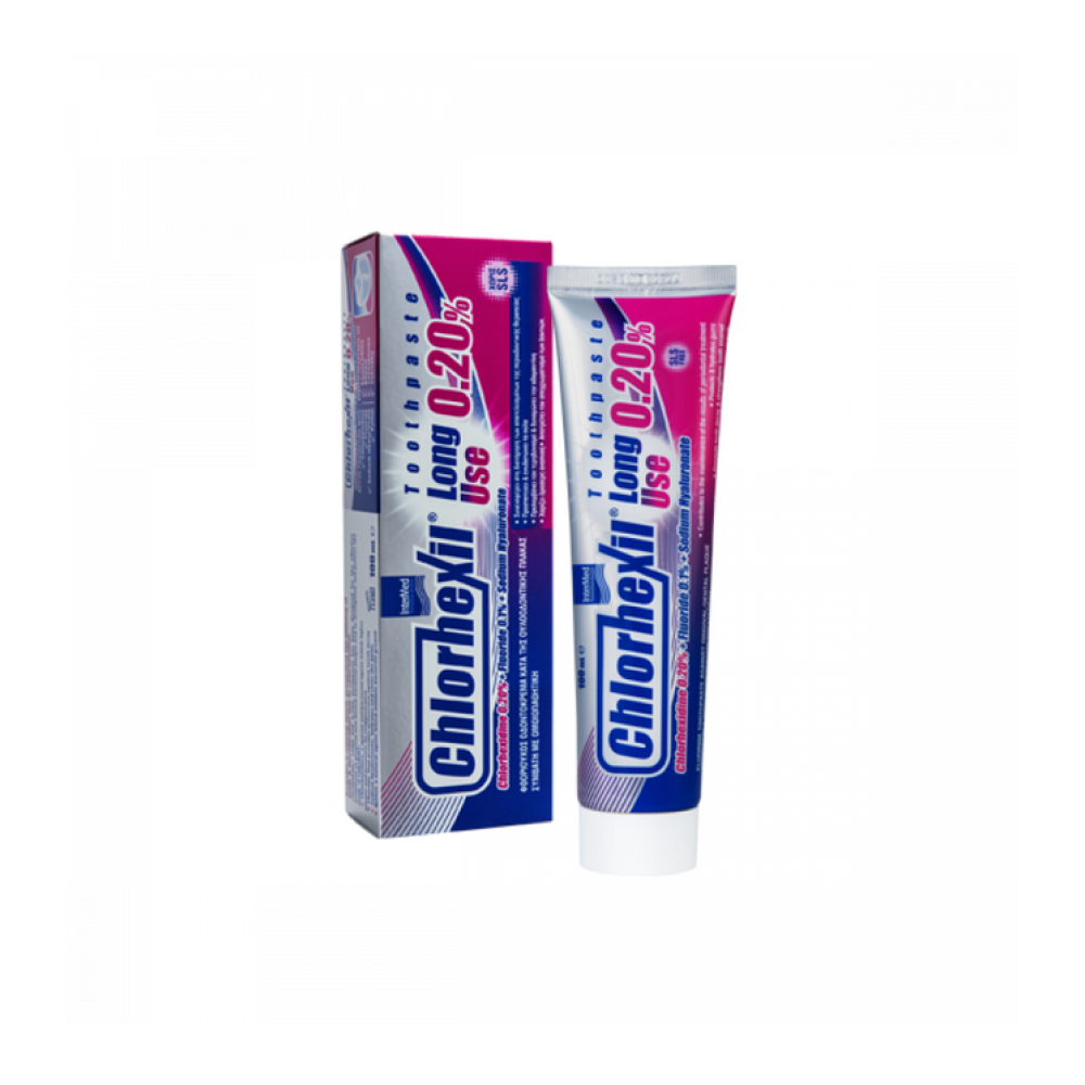 Intermed | Chlorhexil Long Use Toothpaste 0.20% Πολλαπλή Προστασία της Στοματικής Κοιλότητας | 100ml