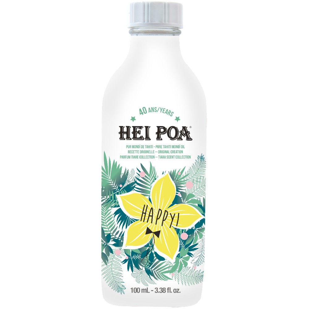 Hei Poa | Pure Tahiti Monoi Oil Happy Λάδι για Σώμα & Μαλλιά | 100ml