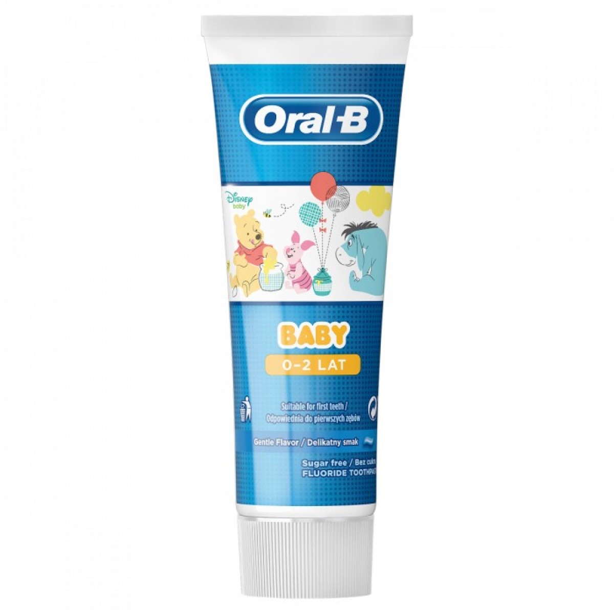 Oral-B | Baby Disney Winnie The Pooh Βρεφική Οδοντόκρεμα 0-2 ετών | 75ml