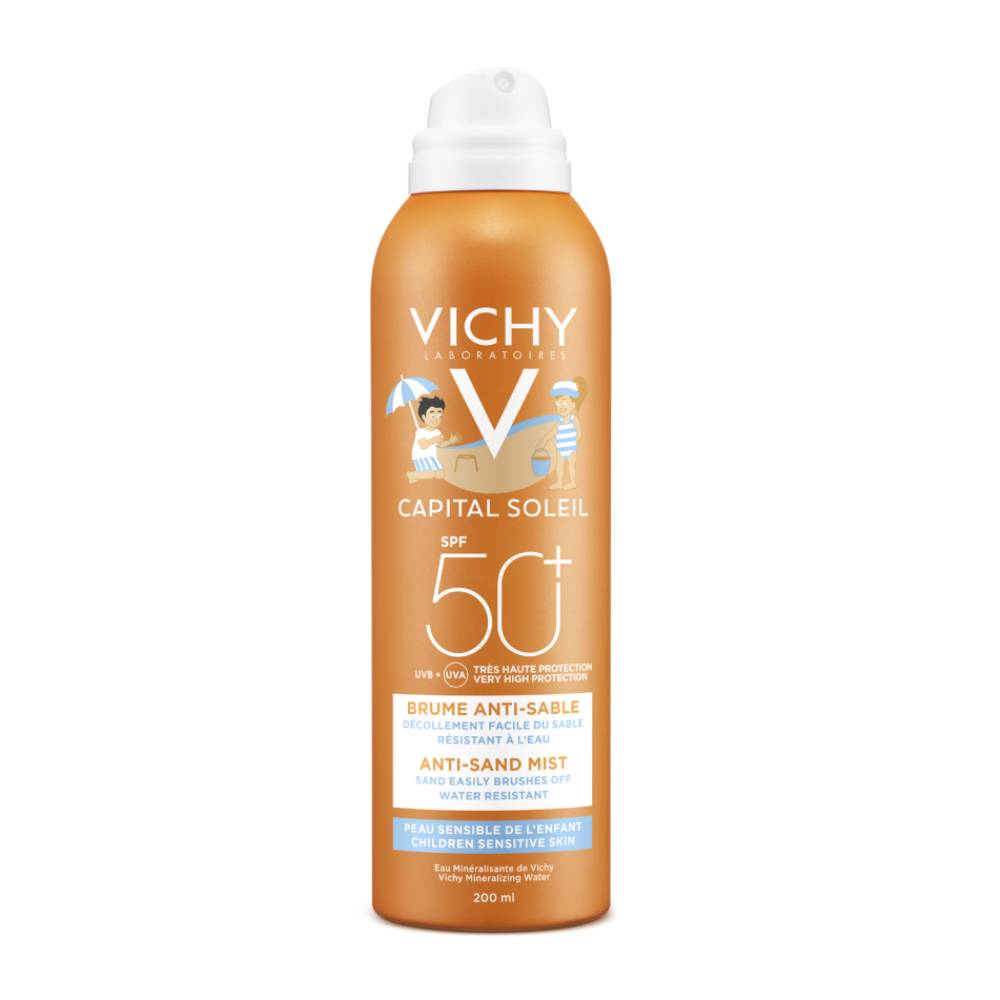 Vichy | Capital Soleil Anti-Sand Mist | Παιδικό Αντηλιακό Spray Προσώπου & Σώματος Κατά της Άμμου SPF50+ | 200ml