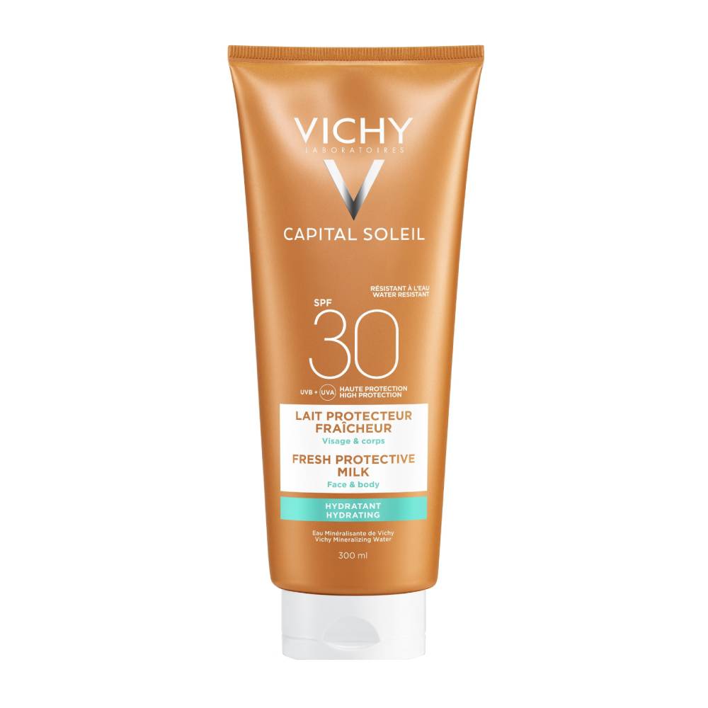 Vichy | Capital Soleil | Αντηλιακό Γαλάκτωμα Πρoσώπου & Σώματος  SPF30+ | 300ml