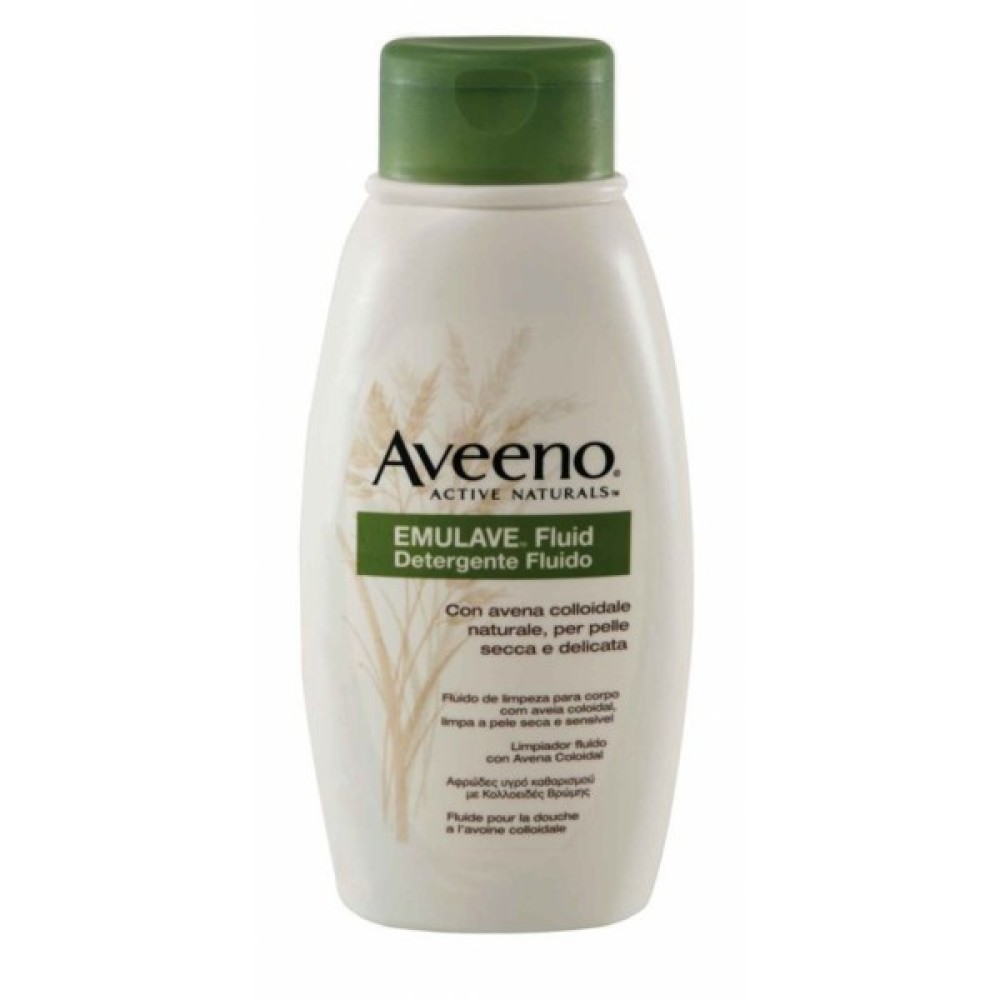 Aveeno | Emulave Fluid | Αφρώδες Υγρό Καθαρισμού για την Ξηρή Επιδερμίδα | 250ml