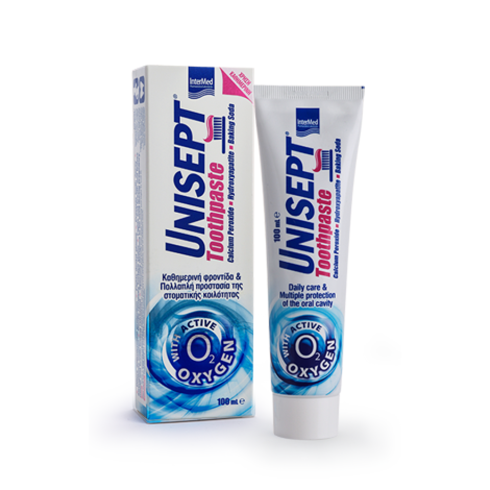 Intermed | Unisept Toothpaste Active Oxygen | Οδοντόκρεμα | 100ml