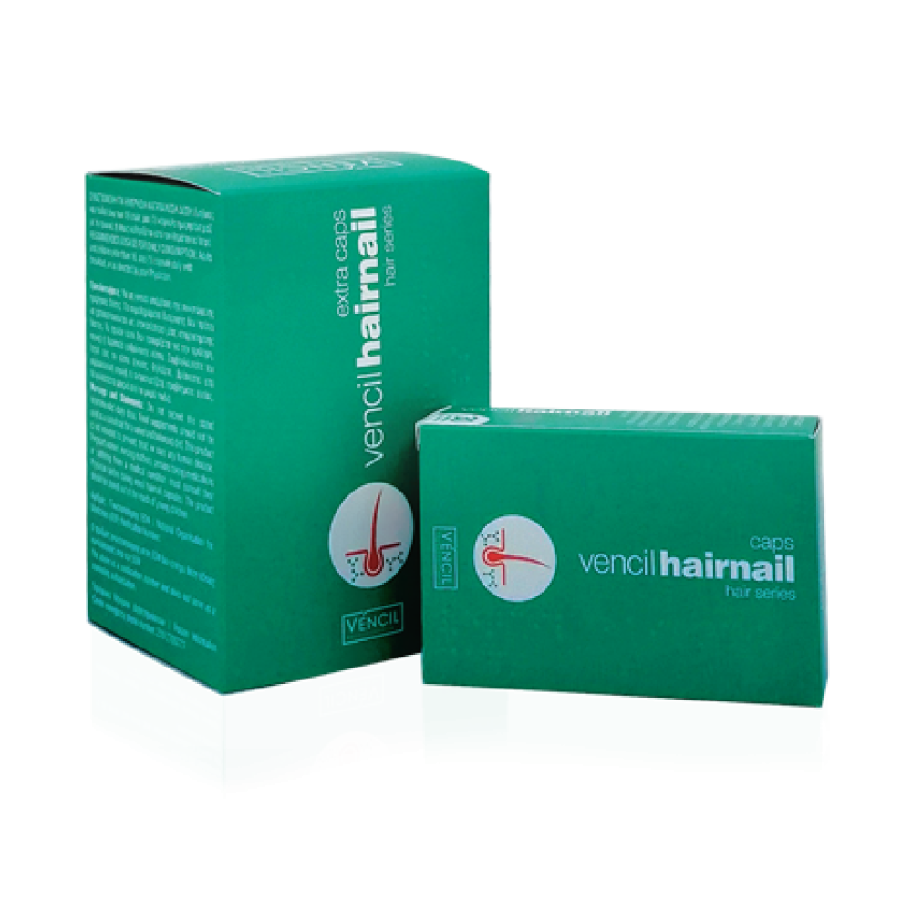 Vencil Hairnail | Συμπλήρωμα Διατροφής Για Μαλλιά, Νύχια Και Δέρμα | 30caps